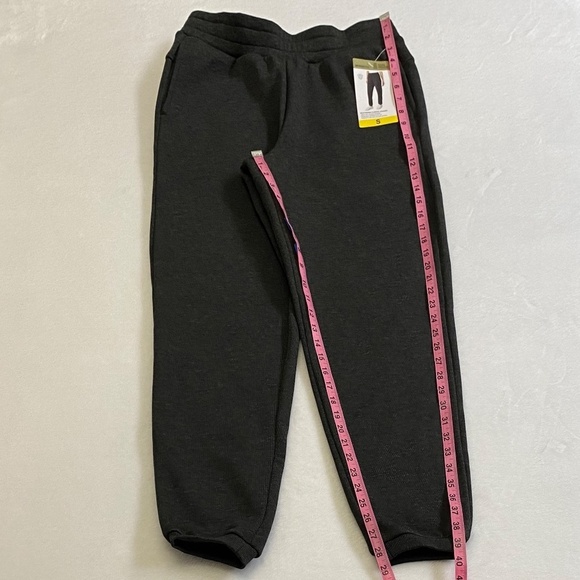 Mondetta Ladies’ Fleece Joggers, Heathered Black/Dark Gray, Small, NWT - Picture 12 of 15
